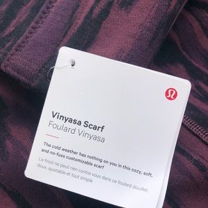 Lululemon Vinyasa scarf